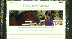 Desktop Screenshot of osagecorral.com